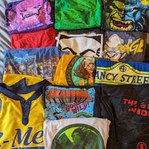 Exclusive Loot Crate Marvel T-shirts + Bonus Baseball shirt
